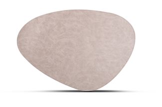Salt Pepper Placemat Kunstleer Beige 47 x 32 cm