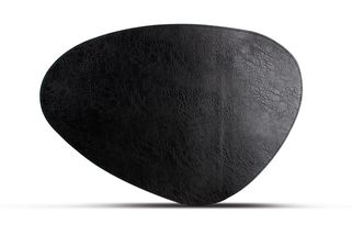 Salt Pepper Placemat Kunstleer Zwart 47 x 32 cm
