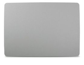 Salt &amp; Pepper Platzset TableTop - Vegan Leder - Grau - 43 x 30 cm