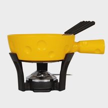 Boska Fondueset Cheesy - 6 personen - geel/zwart - 1.3 liter 