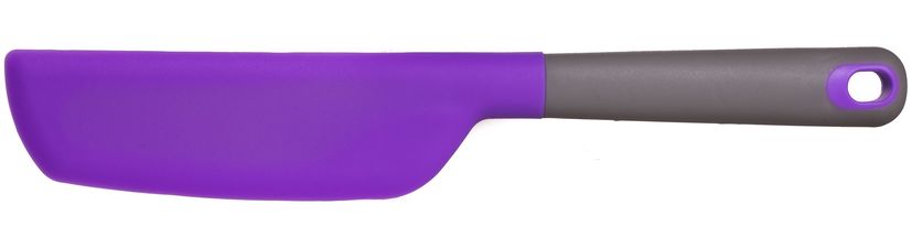 Spatule Cookinglife / Racloir de poêle - Violet - Silicone - 33 cm