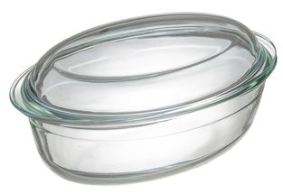 Sareva Oven Dish Oval with Lid 4 L / 4 L