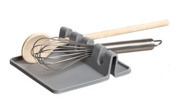 Repose cuillère Sareva  - pour 4 spatules - gris 
