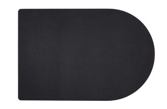 Tovaglietta Americana in Pelle Jay Hill nero - 44 x 30 cm
