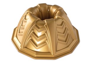 Nordic Ware Gugelhupf Backform Marquee Bundt Gold ø 25 cm / 3.2 Liter