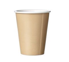 Tasse à café en papier Viva Scandinavia Laura Warm Sand 200 ml