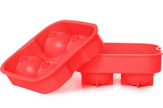 Cosy Trendy IJsblokjeshouder Rood IJsbollen