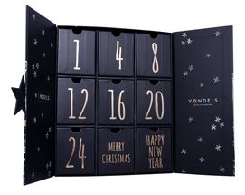 Calendrier de l'Avent Vondels 2022 - avec 9 décorations de Noël