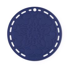 Le Creuset Pannenonderzetter Bloem Azure Siliconen ø 20 cm