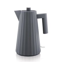 Hervidor de Agua Alessi Plissé - Gris - Michele de Lucchi - 1.7 Litros - MDL06 G