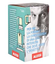 Cafetera Italiana Alessi 9090/3 por Richard Sapper - 3 Tazas