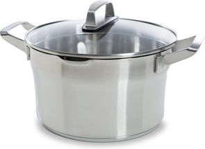 Casserole à soupe BK Premium+ en acier inoxydable - ø 24 cm / 5 litres