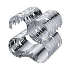 Alessi Wine Rack Barkcellar Silver by Michel Boucquillon & Donia Maaoui