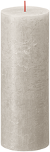 Bougie cylindrique Bolsius Rustique Sandy Grey - 19 cm / ø 7 cm