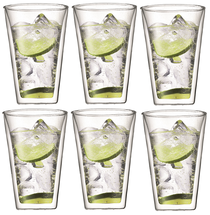 Bodum Dubbelwandige Glazen Canteen 40 cl - 6 Stuks