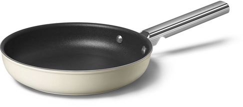 Padella SMEG Crema opaco Ø 24 cm