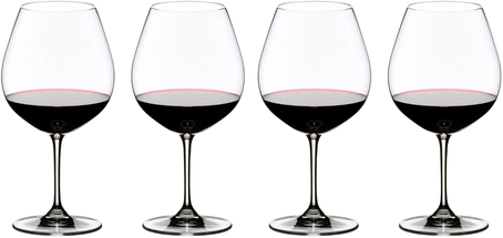 Riedel Rode Wijnglazen Vinum - Pinot Noir  - 4 stuks