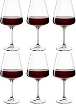 Leonardo Rode Wijnglazen Paladino - 660 ml - 6 stuks