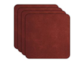 Sottobicchieri ASA Selection Red Earth 10 x 10 cm - 4 pezzi