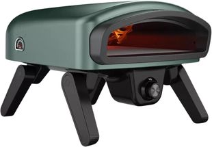 Nero Cooking Pizza Oven - Op gas voor buiten - Groen - voor ø 35 cm pizza's