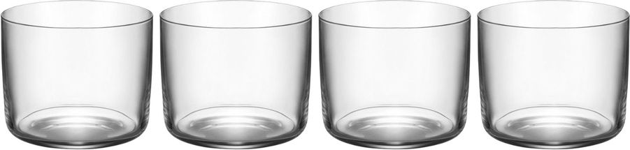 Alessi Rode Wijnglas Glass Family - AJM29/0 - 230 ml - 4 Stuks - door Jasper Morrison