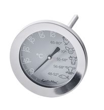 Thermomètre à viande CasaLupo en acier inoxydable ø 7,5 cm