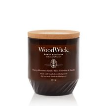 WoodWick Duftkerze Medium - ReNew - Kirschblüte &amp; Vanille - 9.5 cm / ø 8 cm