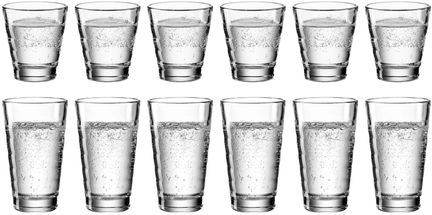Bicchieri acqua Leonardo Onda - 12 pezzi