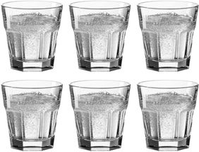Bicchiere per acqua Leonardo Rock 265 ml - 6 pezzi