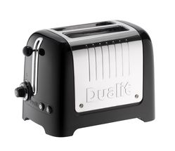 Dualit Toaster Lite - extra breite Schlitze - glänzend schwarz - D26225