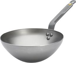 Poêle à wok De Buyer Mineral B Element - ø 40 cm - Sans revêtement antiadhésif