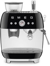 SMEG Espressomaschine - manuell - 1650 W - schwarz - 2.4 Liter - EGF03BLEU