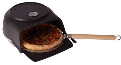 Fernus &amp; Friends Pizza Oven - voor Fornuis - black matted - voor ø 26 cm pizza's