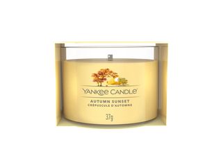 Yankee Candle Duftkerze Gefüllte Votivkerze Herbstsonnenuntergang - 4 cm / ø 5 cm