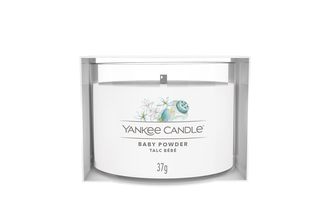 Yankee Candle Duftkerze Gefüllte Votivkerze Baby Powder - 4 cm / ø 5 cm