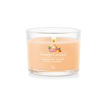 Yankee Candle Duftkerze Gefüllte Votivkerze Mango Ice Cream - 4 cm / ø 5 cm
