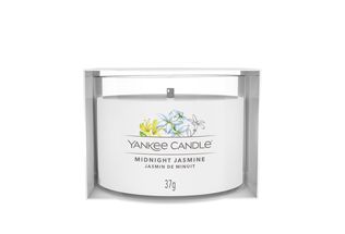 Yankee Candle Duftkerze Gefüllte Votivkerze Midnight Jasmine - 4 cm / ø 5 cm