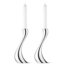 Georg Jensen Cobra kandelaar 24cm - set van 2