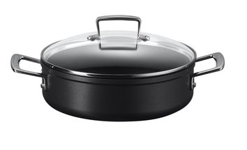 Le Creuset provenzalische Bratpfanne Les Forgées TNS - ø 30 cm / 6.8 Liter - Standard-Antihaftbeschichtung
