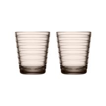 Iittala Aino Aalto glas 22cl - linen - 2 stuks