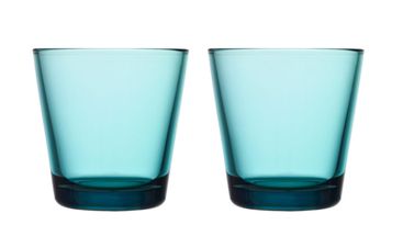 Bicchieri Iittala Kartio blu mare 210 ml - 2 pezzi