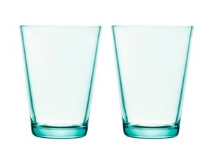 Bicchiere Iittala Kartio verde acqua 400 ml - 2 pezzi