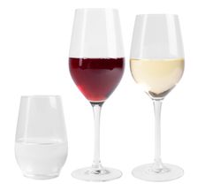 L'Atelier du Vin Gläsersets (Rotweingläser, Weißweingläser und Wassergläser) 12-teilig