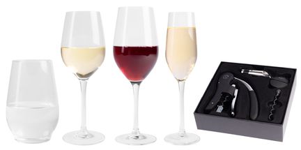 L'Atelier du Vin Set de verres 24-Pièces+ Kit du sommelier