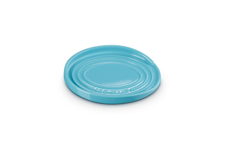 Le Creuset Löffelhalter Oval Karibik Blau 15 cm