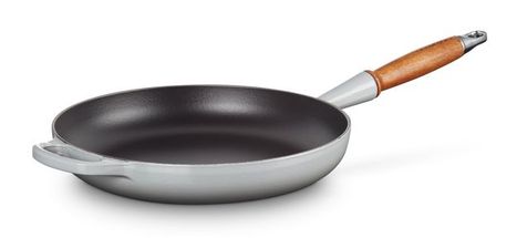 Le Creuset Koekenpan Signature Mist Grey - ø 28 cm / 2.6 Liter - Geëmailleerde anti-aanbaklaag