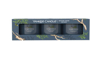 Coffret cadeau Yankee Candle Bayside Cedar - 3 pièces