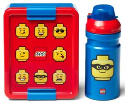 LEGO® Lunchset Classic Blauw / Rood