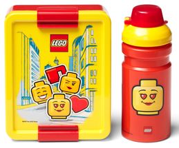 LEGO® Lunchset Girls Gelb / Rot