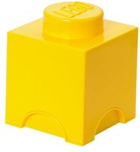 LEGO® Opbergbox Geel 12.5 x 12.5 x 18 cm
